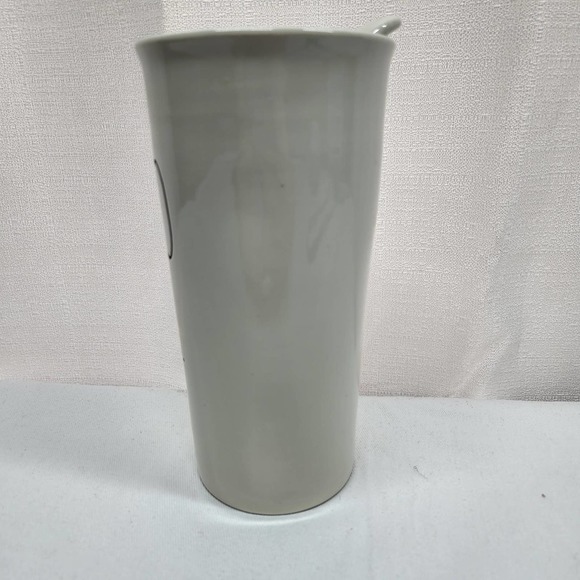 Rae Dunn Hello Fall Ceramic Travel Mug With Lid - Picture 3 of 8